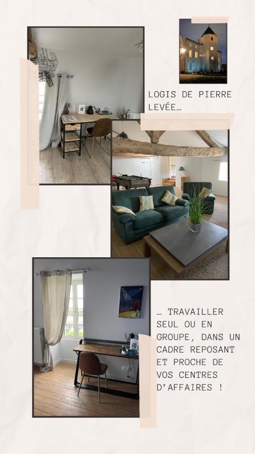 Logis De Pierre Levee Bed & Breakfast Bessines Екстериор снимка